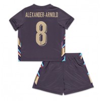 England Alexander-Arnold #8 Bortedraktsett Barn EM 2024 Kortermet (+ Korte bukser)
